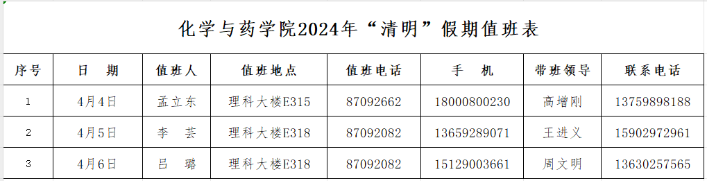 化药百家乐规则
2024年“清明”假期值班安排.png